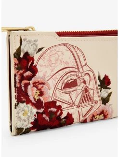 Loungefly Star Wars Darth Vader Floral Wallet - BoxLunch Exclusive -BoxLunch Shop 12506679 av4