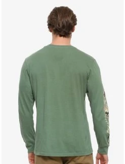 Harry Potter Deathly Hallows Long Sleeve T-Shirt - BoxLunch Exclusive -BoxLunch Shop 12551845 av2