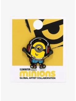 Minions Artist Series Paulo V Roller Skater Minion Enamel Pin - BoxLunch Exclusive -BoxLunch Shop 13339236 av1