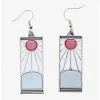 Boxlunch Demon Slayer: Kimetsu No Yaiba Hanafuda Replica Earrings -BoxLunch Shop 13445718 hi