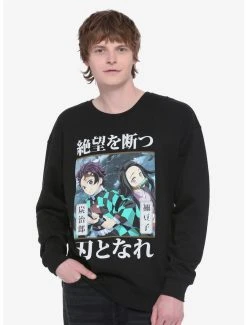 Demon Slayer: Kimetsu No Yaiba Crewneck - BoxLunch Exclusive