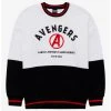 Marvel Avengers Two-Tone Crewneck - BoxLunch Exclusive -BoxLunch Shop 14650784 hi
