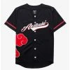 Naruto Shippuden Akatsuki Baseball Jersey - BoxLunch Exclusive -BoxLunch Shop 14686811 hi