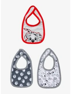 Disney One Hundred And One Dalmatians Puppies Bib Set - BoxLunch Exclusive