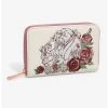 Loungefly Disney Beauty And The Beast Floral Wallet - BoxLunch Exclusive -BoxLunch Shop 15068412 hi