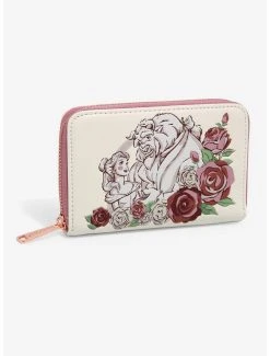 Loungefly Disney Beauty And The Beast Floral Wallet - BoxLunch Exclusive