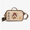 Avatar: The Last Airbender Appa & Momo Character Graphic Fanny Pack - BoxLunch Exclusive -BoxLunch Shop 15068454 hi