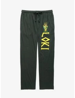 Boxlunch Marvel Loki Portrait Sleep Pants