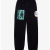 Demon Slayer: Kimetsu No Yaiba Tanjiro Panel Sleep Pants - BoxLunch Exclusive -BoxLunch Shop 15367304 hi