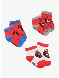 Spider-Man Face & Logo Infant Sock Set - BoxLunch Exclusive