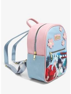 InuYasha Shrine Cherry Blossoms Mini Backpack - BoxLunch Exclusive -BoxLunch Shop 15466313 av1