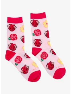Lore Olympus Persephone Crew Socks - BoxLunch Exclusive -BoxLunch Shop 15630053 av1