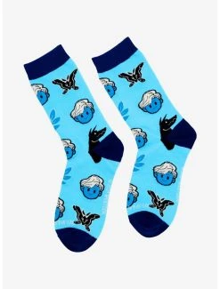 Lore Olympus Hades Crew Socks - BoxLunch Exclusive -BoxLunch Shop 15630055 av2