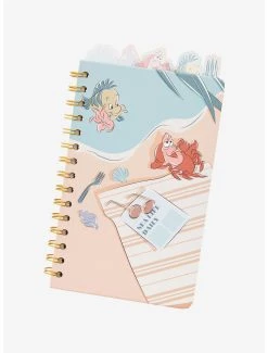 Disney The Little Mermaid Beach Day Tab Journal - BoxLunch Exclusive