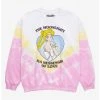 Sailor Moon Princess Serenity Messenger Of Love Tie-Dye Crewneck - BoxLunch Exclusive -BoxLunch Shop 15771455 hi
