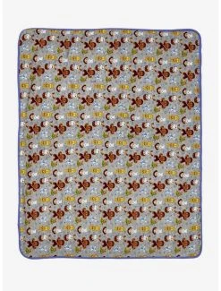 Star Wars Chibi Jedi & Rebel Alliance Friends Swaddle Blanket - BoxLunch Exclusive