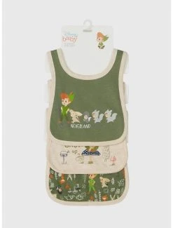 Disney Peter Pan Chibi Characters Infant Bib Set - BoxLunch Exclusive -BoxLunch Shop 15894427 av2