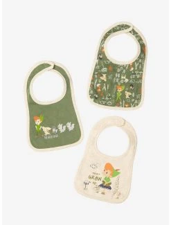 Disney Peter Pan Chibi Characters Infant Bib Set - BoxLunch Exclusive