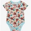 Disney Moana Tropical Icons Allover Print Infant One-Piece - BoxLunch Exclusive -BoxLunch Shop 15894435 hi