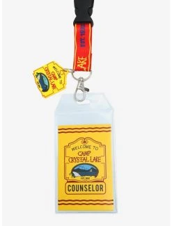 Friday The 13th Camp Crystal Lake Counselor Lanyard - BoxLunch Exclusive -BoxLunch Shop 15938365 av1