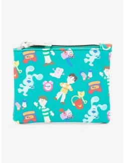 Blue's Clues Characters Allover Print Coin Purse - BoxLunch Exclusive