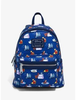 Loungefly Disney Princess Dogs Allover Print Mini Backpack & Coin Purse Set - BoxLunch Exclusive
