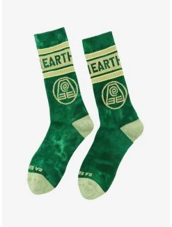 Avatar: The Last Airbender Earthbender Crew Socks - BoxLunch Exclusive