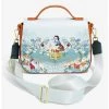 Loungefly Disney Snow White And The Seven Dwarfs Animal Friends & Characters Floral Handbag - BoxLunch Exclusive -BoxLunch Shop 16051795 hi