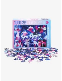 Lore Olympus Persephone & Hades Collage 1000-Piece Puzzle - BoxLunch Exclusive -BoxLunch Shop 16089217 av1