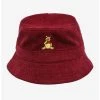 Disney Winnie The Pooh Sitting Pooh Corduroy Bucket Hat - BoxLunch Exclusive -BoxLunch Shop 16095687 hi