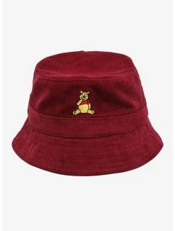Disney Winnie The Pooh Sitting Pooh Corduroy Bucket Hat - BoxLunch Exclusive
