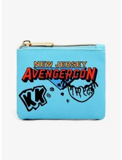 Marvel Ms. Marvel New Jersey Avengercon Logo Coin Purse - BoxLunch Exclusive