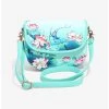 Loungefly Disney Mulan Cri-Kee & Mulan Lotus Crossbody Bag - BoxLunch Exclusive -BoxLunch Shop 16196674 hi