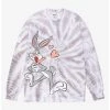 Looney Tunes Bugs Bunny Tie-Dye Crewneck - BoxLunch Exclusive -BoxLunch Shop 16227375 hi