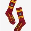Harry Potter Gryffindor Quidditch Crew Socks - BoxLunch Exclusive -BoxLunch Shop 16244158 hi