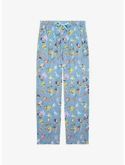 Disney Walt Disney World 50th Anniversary Rides & Attractions Sleep Pants - BoxLunch Exclusive