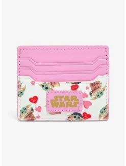 Star Wars The Mandalorian Grogu Hearts Cardholder - BoxLunch Exclusive
