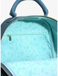 Boxlunch Loungefly Disney Robin Hood Sherwood Forest Friends Floral Mini Backpack -BoxLunch Shop 16390627 av3