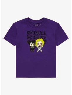 Beetlejuice Chibi Lydia & Beetlejuice Toddler T-Shirt - BoxLunch Exclusive