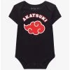 Naruto Shippuden Akatsuki Cloud Infant One-Piece - BoxLunch Exclusive