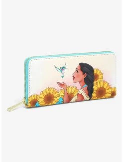 Loungefly Disney Pocahontas Sunflowers Wallet - BoxLunch Exclusive