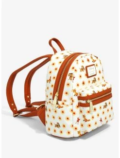 Loungefly Disney The Fox And The Hound Floral Allover Print Mini Backpack - BoxLunch Exclusive -BoxLunch Shop 16533682 av1