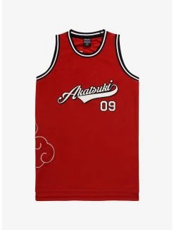 Naruto Shippuden Akatsuki Cloud Basketball Jersey - BoxLunch Exclusive