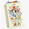 Disney Snow White And The Seven Dwarfs Group Watercolor Portrait Tab Journal - BoxLunch Exclusive -BoxLunch Shop 16695277 hi