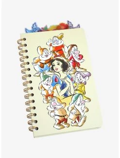 Disney Snow White And The Seven Dwarfs Group Watercolor Portrait Tab Journal - BoxLunch Exclusive