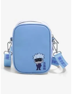 Jujutsu Kaisen Chibi First Year Jujutsu Sorcerers Pin Collector Crossbody Bag - BoxLunch Exclusive -BoxLunch Shop 16704693 av3