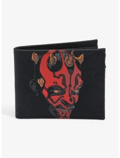 Star Wars Darth Maul Portrait Bifold Wallet - BoxLunch Exclusive