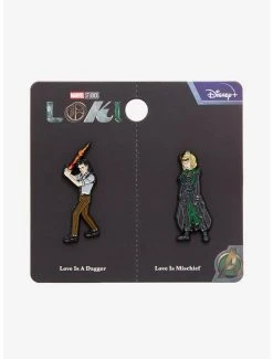 Marvel Loki & Sylvie Enamel Pin Set - BoxLunch Exclusive -BoxLunch Shop 16793767 av1