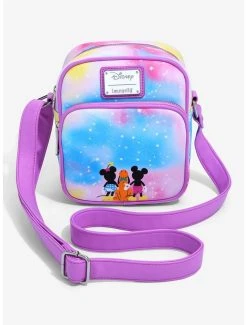 Loungefly Disney Minnie & Mickey Mouse Constellation Crossbody Bag - BoxLunch Exclusive