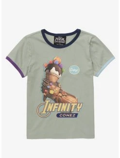 Our Universe Marvel Thor: Love And Thunder Infinity Conez Toddler Ringer T-Shirt - BoxLunch Exclusive